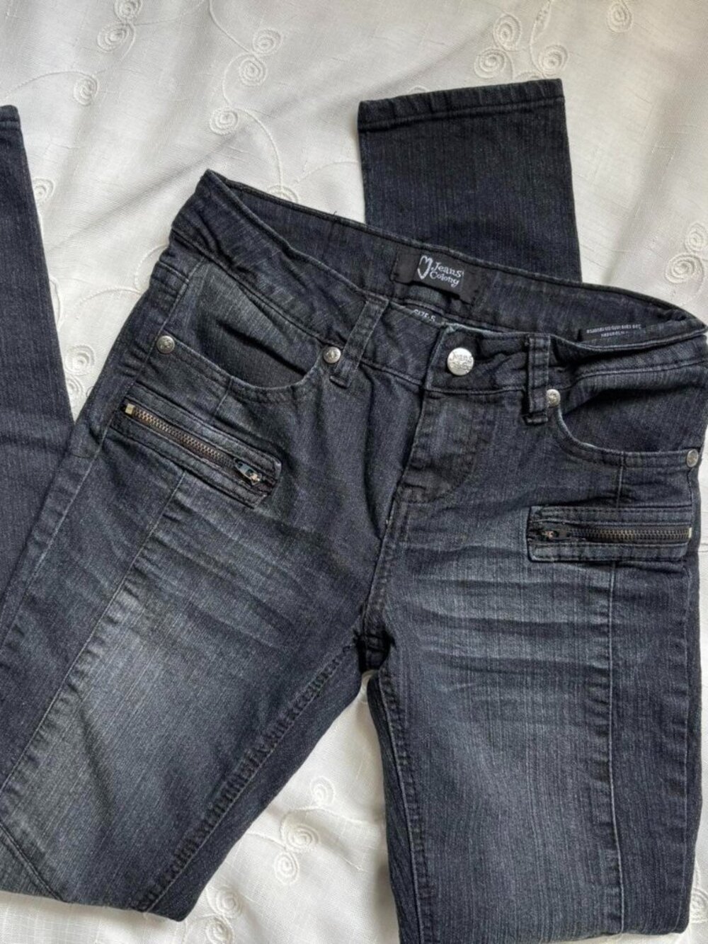 Jeans Colony Black grunge skinny jeans